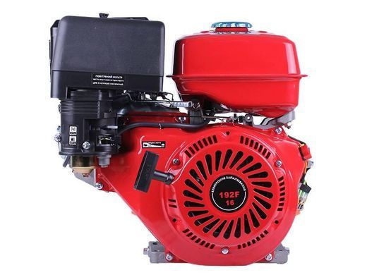 Двигун бензиновий 192F TATA, (під шліци діаметр 25 мм) (16 к.с.)