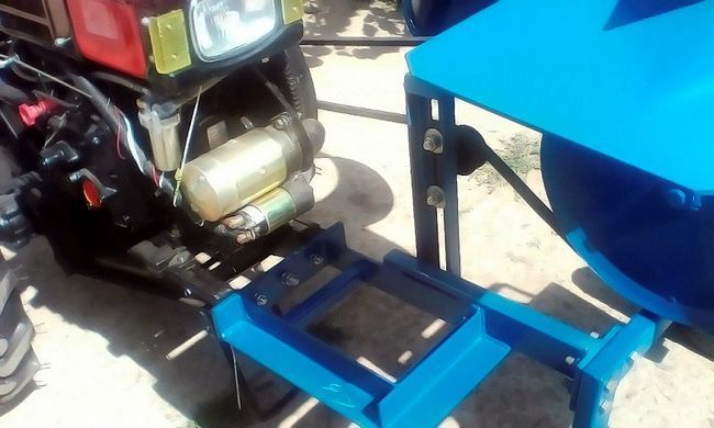 Дровокол (подрібнювач гілок під мотоблок з шківом без конуса, двостороння заточка ножів)