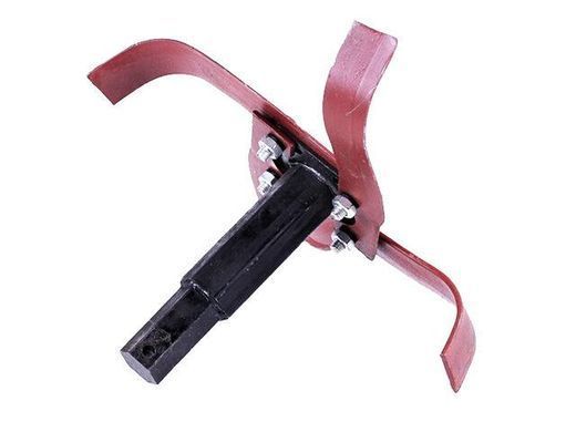 Секція фрези з ножами ТАТА на дизельний двигун 178F/186F, 4 ножі, діаметр 32 мм
