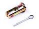 Палец-фиксатор тросика на рычаге сцепления и реверса ТАТА на дизельный двигатель 178F/186F