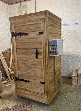 Коптильня холодного и гарячого копчення Мах 2.0 (120х100х225 см, до 100 кг) ПІД ЗАМОВЛЕННЯ