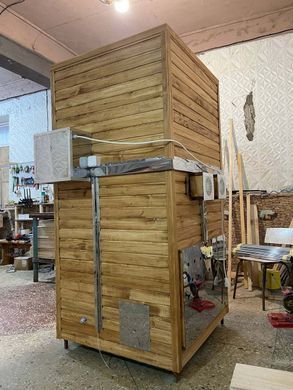 Коптильня холодного и гарячого копчення Мах 2.0 (120х100х225 см, до 100 кг) ПІД ЗАМОВЛЕННЯ