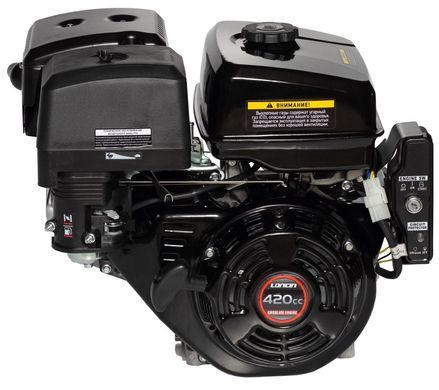 Двигун бензиновий Loncin G420F (16,0 к.с., шпонка &Oslash;25мм, Євро5)
