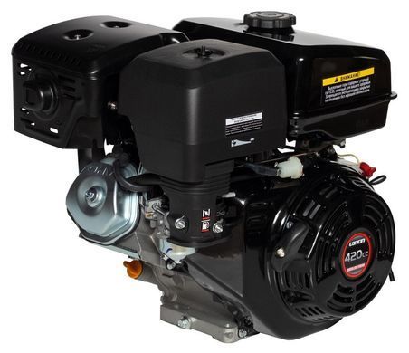 Двигун бензиновий Loncin G420F (16,0 к.с., шпонка &Oslash;25мм, Євро5)