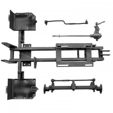 Комплект для переобладнання мотоблока в мототрактор №2 (довгий, мех. гальма)