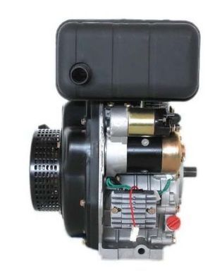 Двигун дизельний Gr&uuml;nwelt GW178F (6 к.с., вал шліц &Oslash;25 мм, ручн. старт)