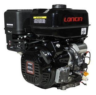 Двигун бензиновий Loncin LC192FD (18,0 к.с., шпонка &Oslash;25 мм, ел.стартер, Євро5)