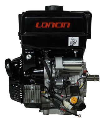 Двигун бензиновий Loncin LC192FD (18,0 к.с., шпонка &Oslash;25 мм, ел.стартер, Євро5)