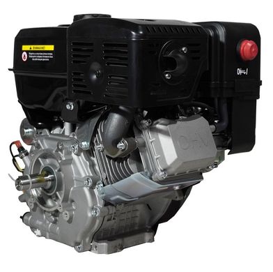 Двигун бензиновий Loncin LC192FD (18,0 к.с., шпонка Ø25 мм, ел.стартер, Євро5)