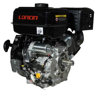 Двигатель бензиновый Loncin LC192FD (18,0 л.с., шпонка Ø25 мм, эл.стартер, Евро5)