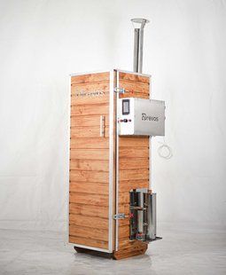 Коптильня холодного и горячего копчения Семейная 3.0 ТМ "Древос" (57х65х170 см, до 20 кг)