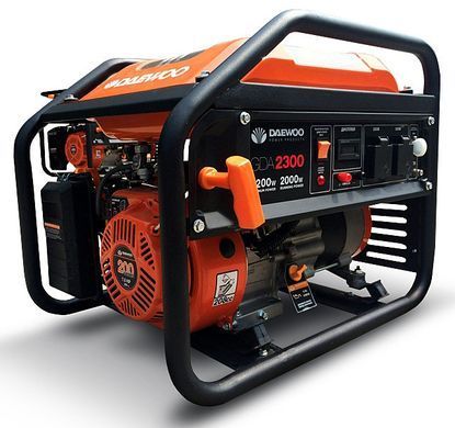 Бензиновый генератор Daewoo GDA-2300 (2,0 кВт, ручной стартер)
