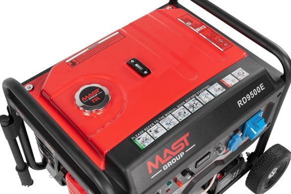 Бензиновый генератор MAST GROUP RD9500E