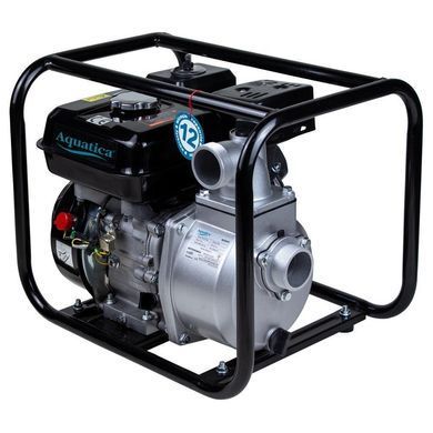 Мотопомпа 7.5 л.с. Hmax 30м Qmax 35м&sup3;/ч (4-ех тактный) AQUATICA AQ20CX (772531)