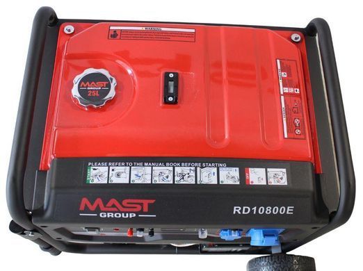 Бензиновий генератор MAST GROUP RD10800E