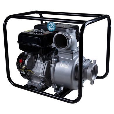 Мотопомпа 18л.с. Hmax 35м Qmax 120м&sup3;/ч (4-х тактный) AQUATICA AQ60CX (772533)
