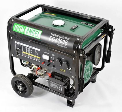 Генератор бензиновый IRON ANGEL EG 8000E (7,0 кВт, электростартер) Бесплатная доставка