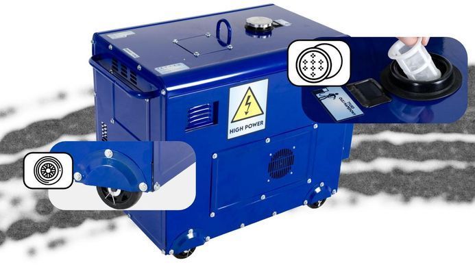 Дизельний генератор THUNDER DRS-15000