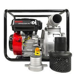 Мотопомпа бензиновая WEIMA Chemical PUMP 80-30 (60 м.куб/час, патрубок 80 мм)