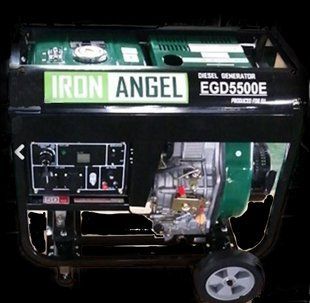 Генератор дизельний IRON ANGEL EGD 5500 E