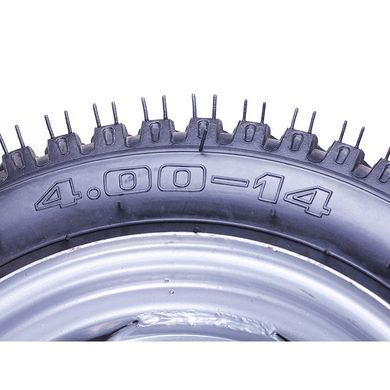 Колесо в сборе 4.00*14 (5 болтов, дорожнее) ТАТА (код 3917)
