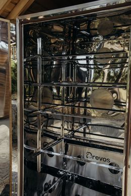 Коптильня гарячого і холодного копчення Біг PRO NEW (97x87x180 см, до 60 кг) ПІД ЗАМОВЛЕННЯ