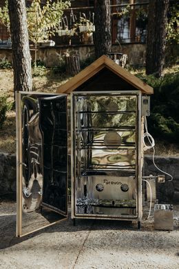 Коптильня гарячого і холодного копчення Біг PRO NEW (97x87x180 см, до 60 кг) ПІД ЗАМОВЛЕННЯ