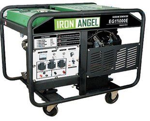 Генератор бензиновий IRON ANGEL EG 11000EA3 (10 кВт, АТС, електростартер, 3 фази)