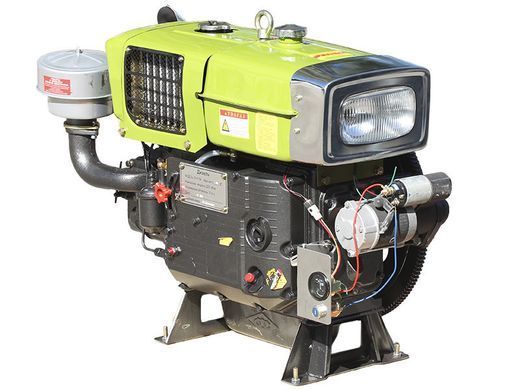 Дизельный двигатель для минитрактора TATA ZH1110N (21,0 л.с., дизель, электростартер) (код 2984)