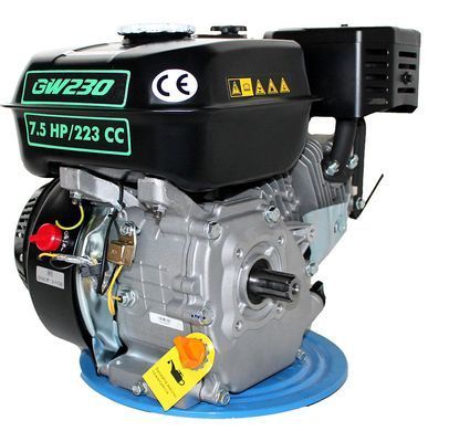 Двигун бензиновий Gr&uuml;nwelt GW230-T/25 New (7,5 к.с., шліци &Oslash;25мм, Євро5)