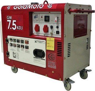 Дизельний генератор GoldMoto GM7.5KDJ